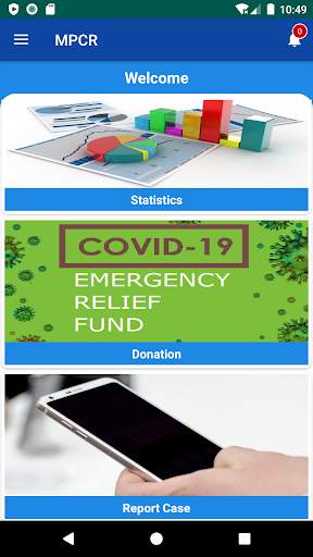 MP COVID RESPONSE APP screenshot 2