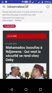 Burkina News Daily screenshot 2