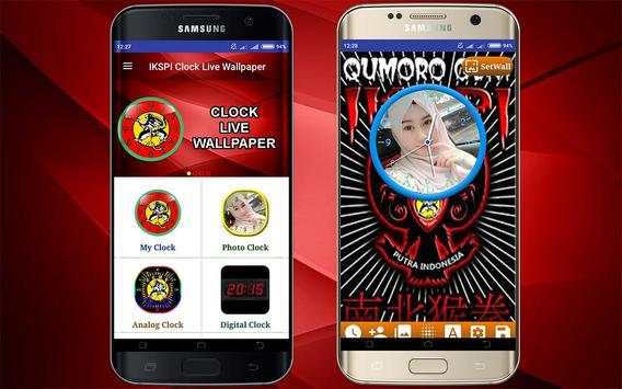 Jam IKSPI Kera Sakti Wallpaper Hidup screenshot 4