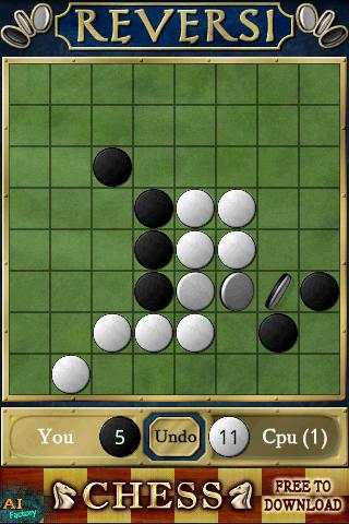 Reversi screenshot 1