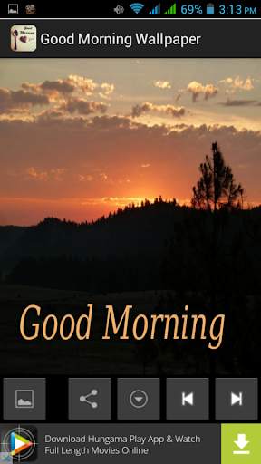 Good Morning Wallpaper screenshot 1