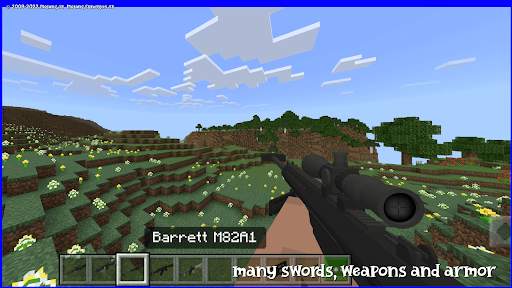 weapons for minecraft pe screenshot 4