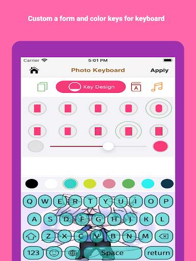 Keyboard Theme for gacha screenshot 7