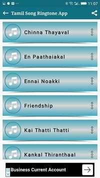 Tamil New Songs Ringtones screenshot 1