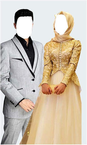Couple Muslim Photo Suits screenshot 3