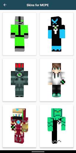 Ben Alien Skins for Minecraft screenshot 2