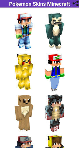 Pokemon Skins minecraft screenshot 2