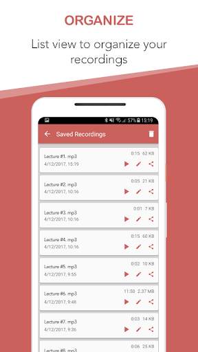 Voice Recorder HD screenshot 2