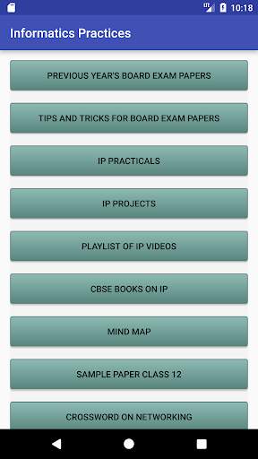 Informatics Practices App screenshot 7