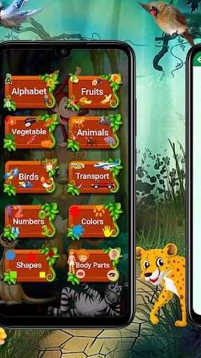 ABC Kids Learn - alphabet, fruit, vegetable, game screenshot 4