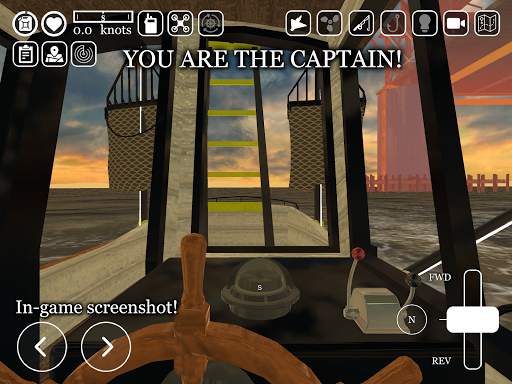 uCaptain: Boat Fishing Game 3D screenshot 9