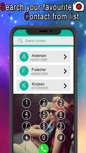Photo Phone Keyboard Dialer screenshot 3