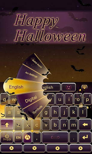 Happy Halloween GO Keyboard screenshot 3