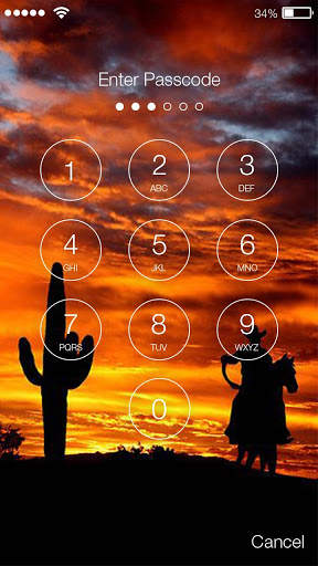 Cowboy App Lock 2 تصوير الشاشة