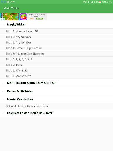 Math Tricks screenshot 6