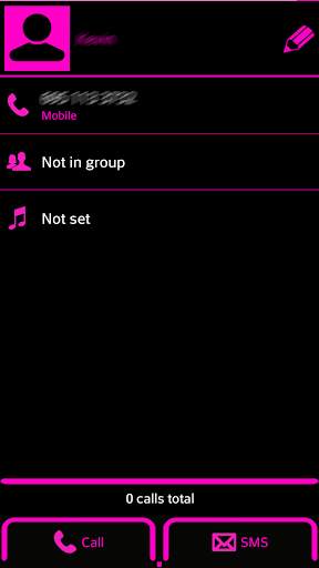 THEME NEON PINK FOR EXDIALER screenshot 4