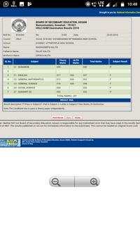HSLC RESULT ASSAM 2018 screenshot 4