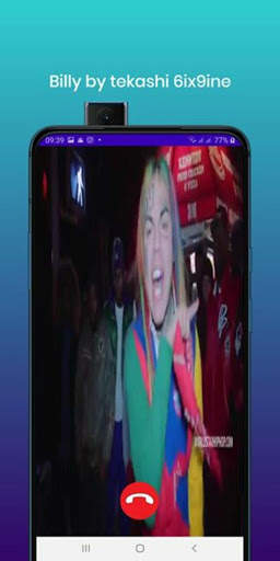 6ix9ine Tekashi Video Call And Sing For You - Fake screenshot 2