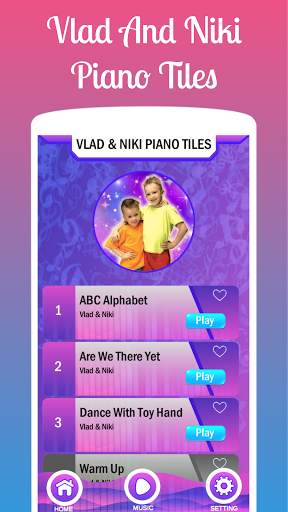 Vlad And Niki 🎹 Piano Tiles screenshot 1
