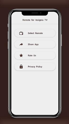 Remote for Insignia TV screenshot 1