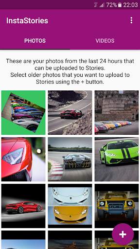 Gallery Stories for Instagram screenshot 1