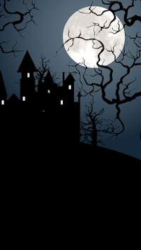 Fingerprint app lock and call LOCK theme Halloween screenshot 1