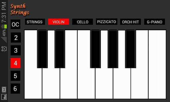 Synth Strings screenshot 3