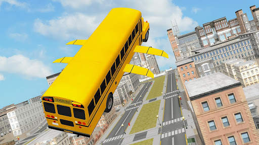 Flying School Bus simulator screenshot 6