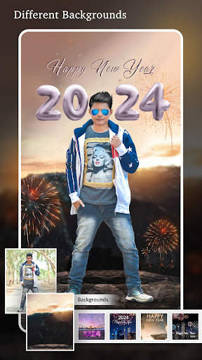 Happy NewYear Photo Editor2024 screenshot 6