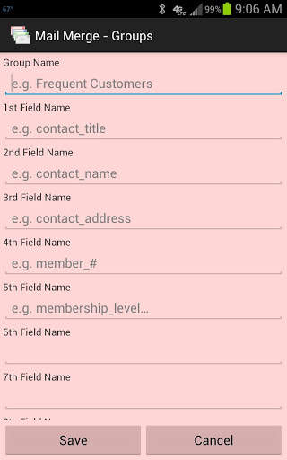 Mail Merge Lite screenshot 5