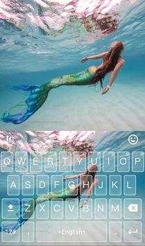 TouchPal Mermaid Keyboard Skin screenshot 1
