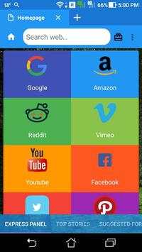Lite Browser screenshot 1