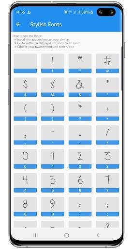 Stylish Fonts for Huawei Phones 4 تصوير الشاشة