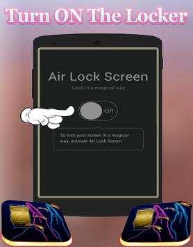 Wave Air Lock Gold Screen lock / Unlock screenshot 1