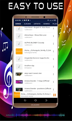 Music Player - for android स्क्रीनशॉट 3