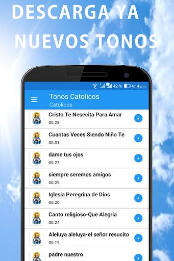 Tonos Catolicos Para Celular Gratis screenshot 3
