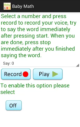 Baby Math (1 1) screenshot 1