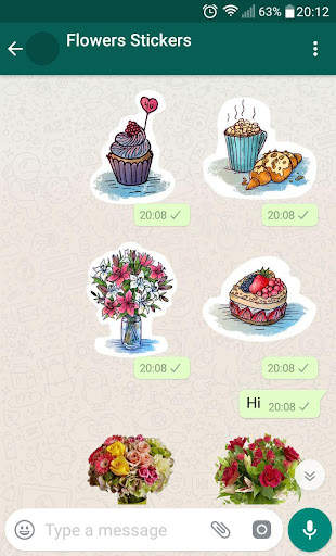 Flower WAStickerApps screenshot 4