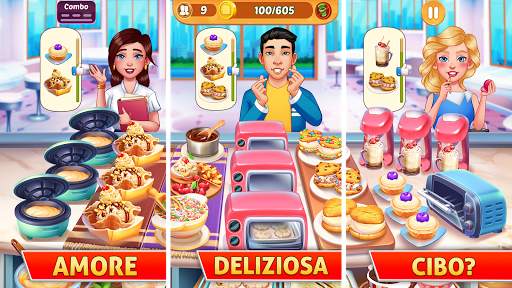 Kitchen Craze: giochi di cucina e giochi nuovi screenshot 1