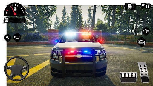 American Police Jeep Driving: Police Games 2021 screenshot 2