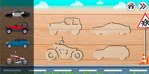 Cars educational games for boys puzzles for kids screenshot 1