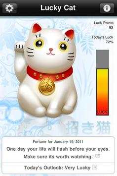 Lucky Cat with Daily Fortune screenshot 5