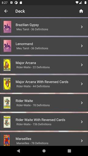 Meu Tarot screenshot 2