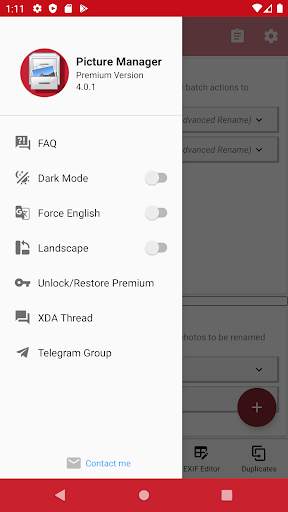 Picture Manager: Rename and Organize with EXIF screenshot 7