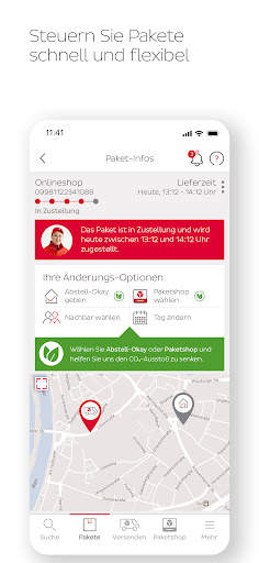 DPD screenshot 1