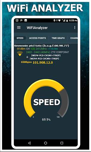 WiFi Analyzer - WiFi Monitor & Wifi Test Networks screenshot 2