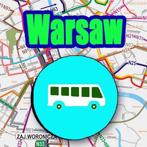 Warsaw Bus Map Offline screenshot 1