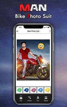 Men Moto Bike Photo Suit - Bike Rider Image Editor screenshot 5