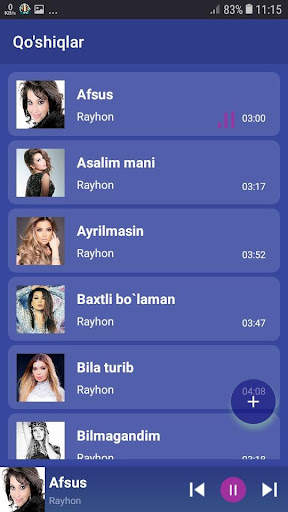 Rayhon qo'shiqlari screenshot 3