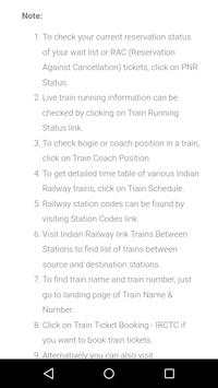 railway enquiry screenshot 4